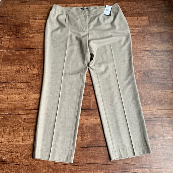 🇺🇸🇺🇸Lafayette textured tan MASON multi 20W trouser